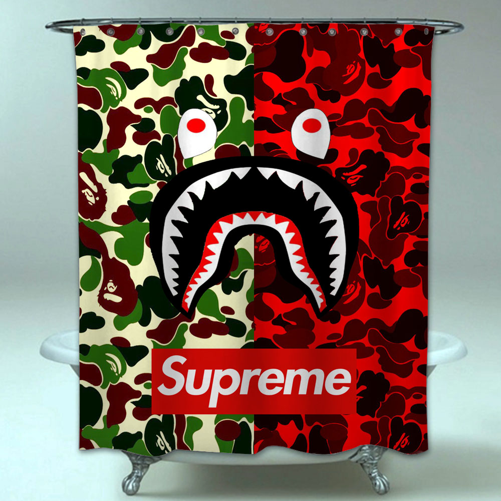 supreme x bape bogo