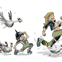 Póster de Nómadas Corriendo