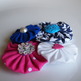 Pink and blue cluster with bling - Thumbnail 1