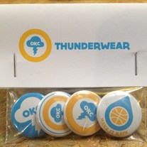 Ok Basketball Button Pack