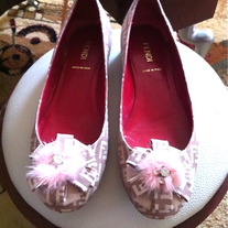 Vintage Fendi MONAGRAM SHOES Gorgeous.........! 