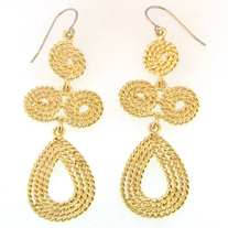 Coiled Rope Earrings