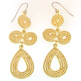 Coiled Rope Earrings - Thumbnail 1