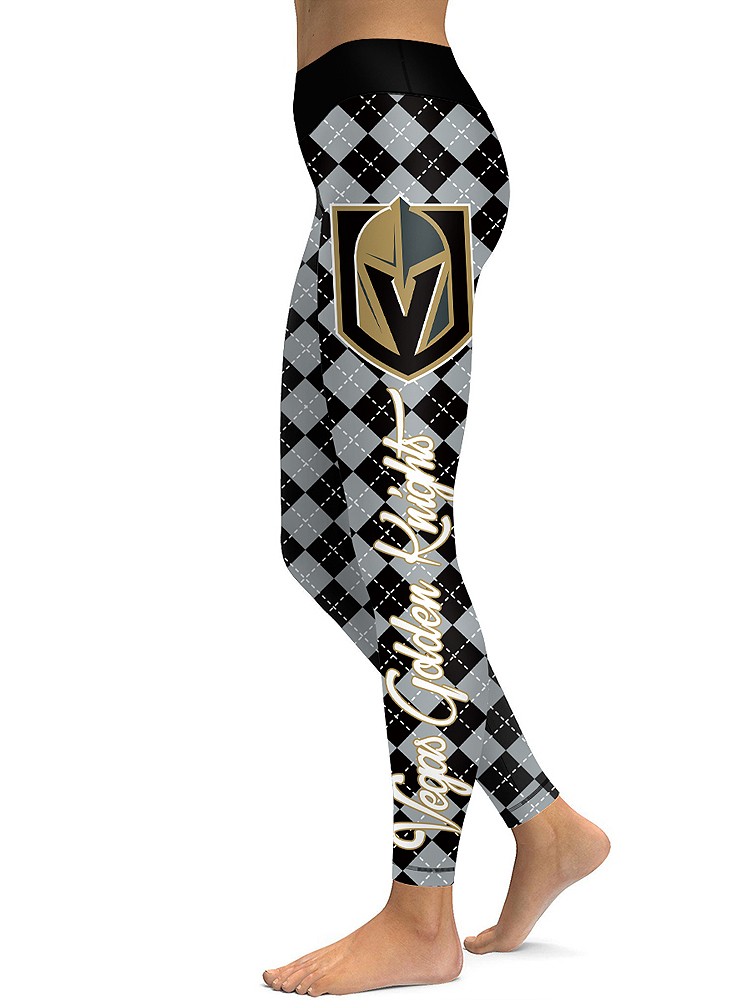 Las Vegas Golden Knights Workout Yoga Women Pants Ice Hockey Leggings