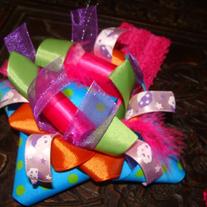 Birthday Bow Headband Topper Set 