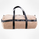 Women's Weekender Corduroy Carry-on Bag-Beige - Thumbnail 3