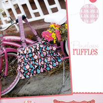 Penelope Ruffles purse pattern
