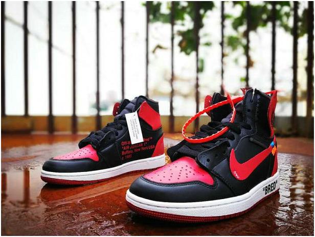 bred 1 off white