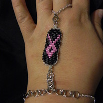 Pink Ribbon Bracelet