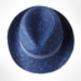 Men's Corn Husk and Matching Stripe Band Trilby - Thumbnail 3