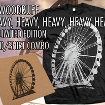 JT Woodruff-Shirt/CD Combo Heavy, Heavy, Heavy, Heavy Heart 