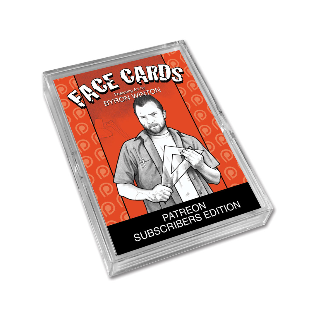 Face Cards Patreon Edition 1 · Art of Byron Winton · Online Store