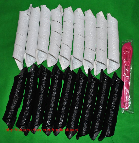 My Curly Cues New 18 Jumbo Size Hair Curlers Curlformers