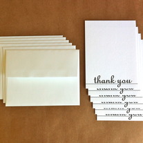 hotel thank you // set of 6