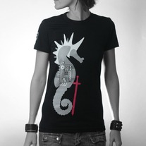 Women's Seahorse Knight - Black