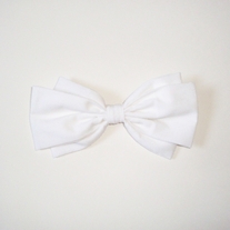  Classy White "Ellie" Bow