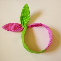 Watermelon Split Bunny Band