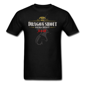 Dragon Shout Stout Mens T Shirt S-XXL