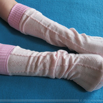 Pink Arm Warmers