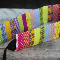Patterned Camera Strap Cover