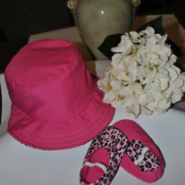 Reversible Bucket Hat and Shoes Set