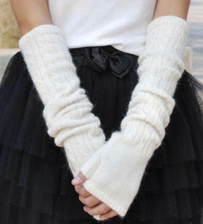 New White Soft Woolen Yarn Hands Warmer 6 Colors Available on Storenvy