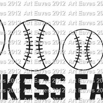 Baseball Family Car Vinyl Decal  Up to 5 Characters