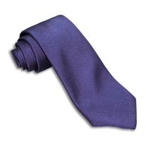 Purple With Silver Pindot Tie
