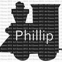 Personalized Train Vinyl Decal