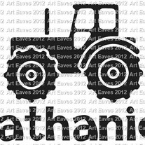 Personalized Tractor Vinyl Decal