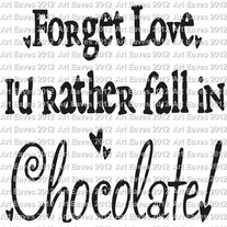 Forget Love Vinyl Decal