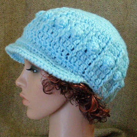 CROCHET NEWSBOY HAT PATTERN « CROCHET FREE PATTERNS