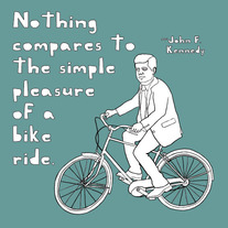 JFK quote, 8x8 print