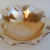 Carnival Ruffled-Edge Glass Bowl - Extra Large