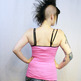 I'm a Whore for Cheap Sex Pink Tank Top S/M handmade diy punk xannabotx - Thumbnail 2