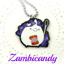 Rarity 1.5 inch acrylic necklace