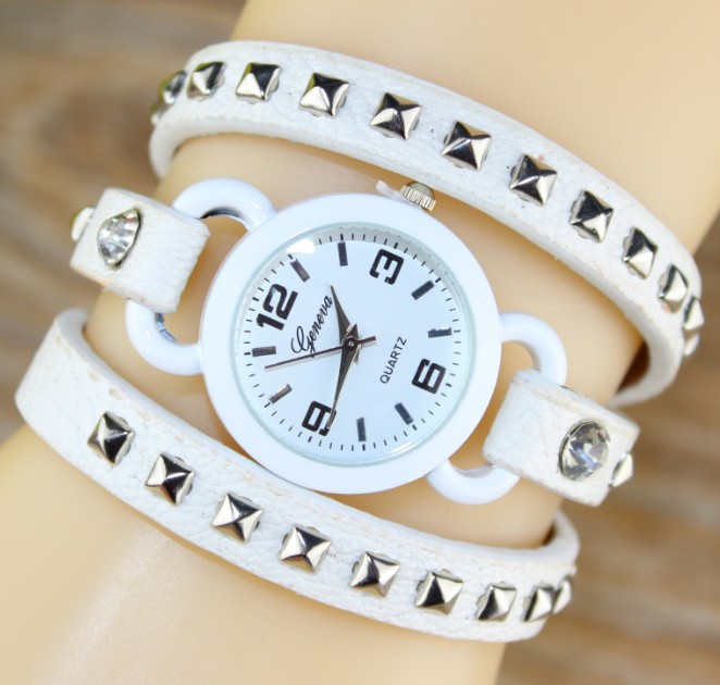 Geneva Studded Wrap Watch · Cheap Watches · Online Store Powered by