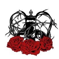 Logobigwithredroses
