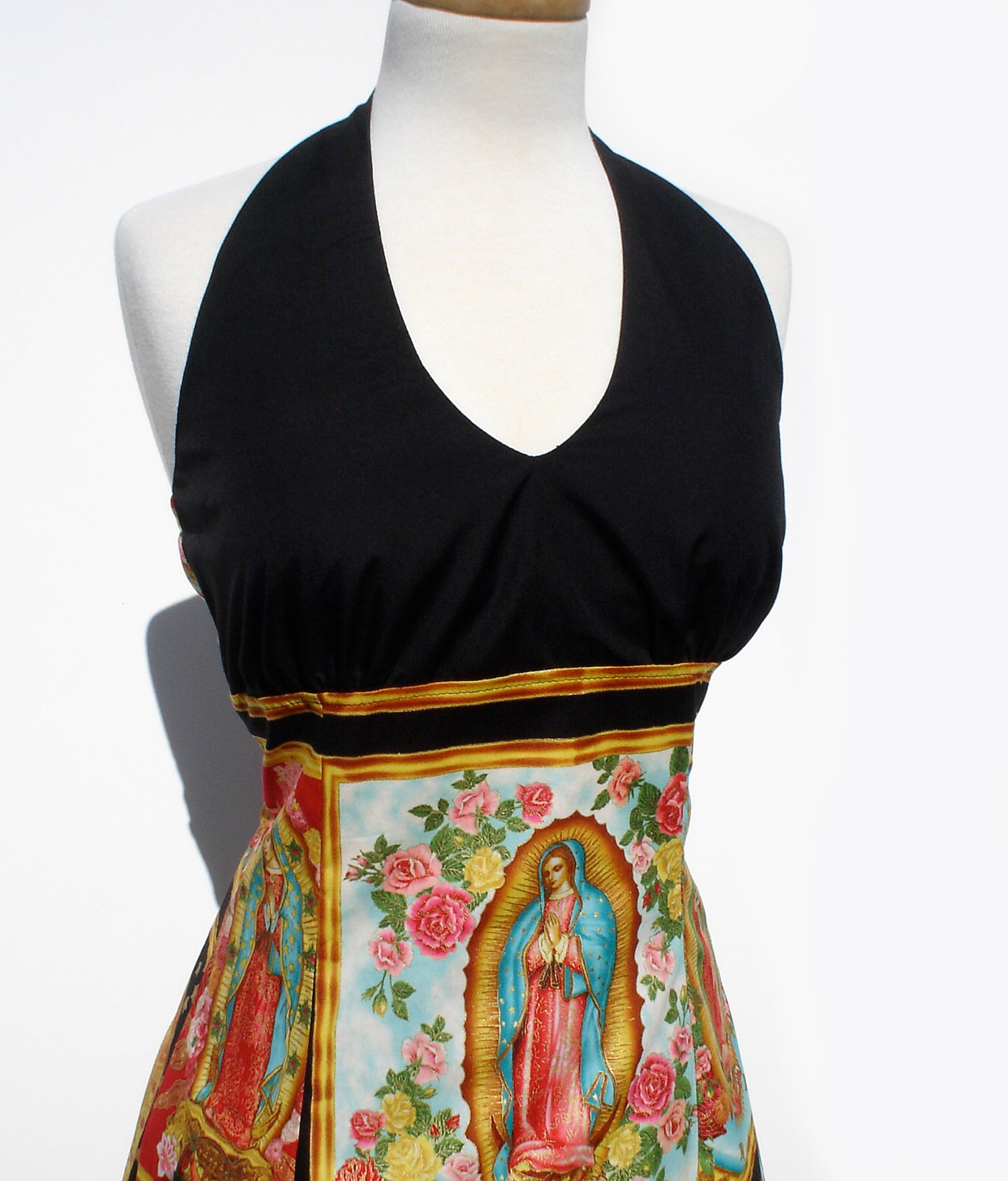 halter mexican dress