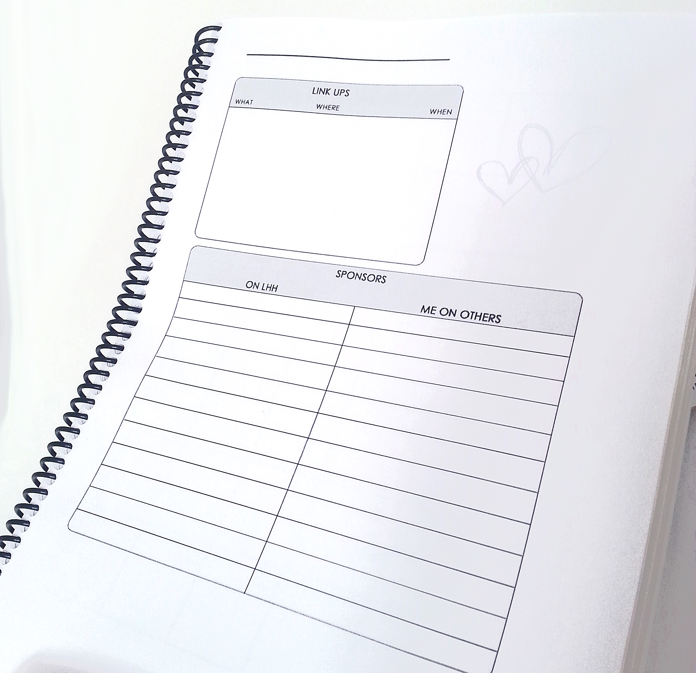 custom blog planner yearly on storenvy custom yearly planner