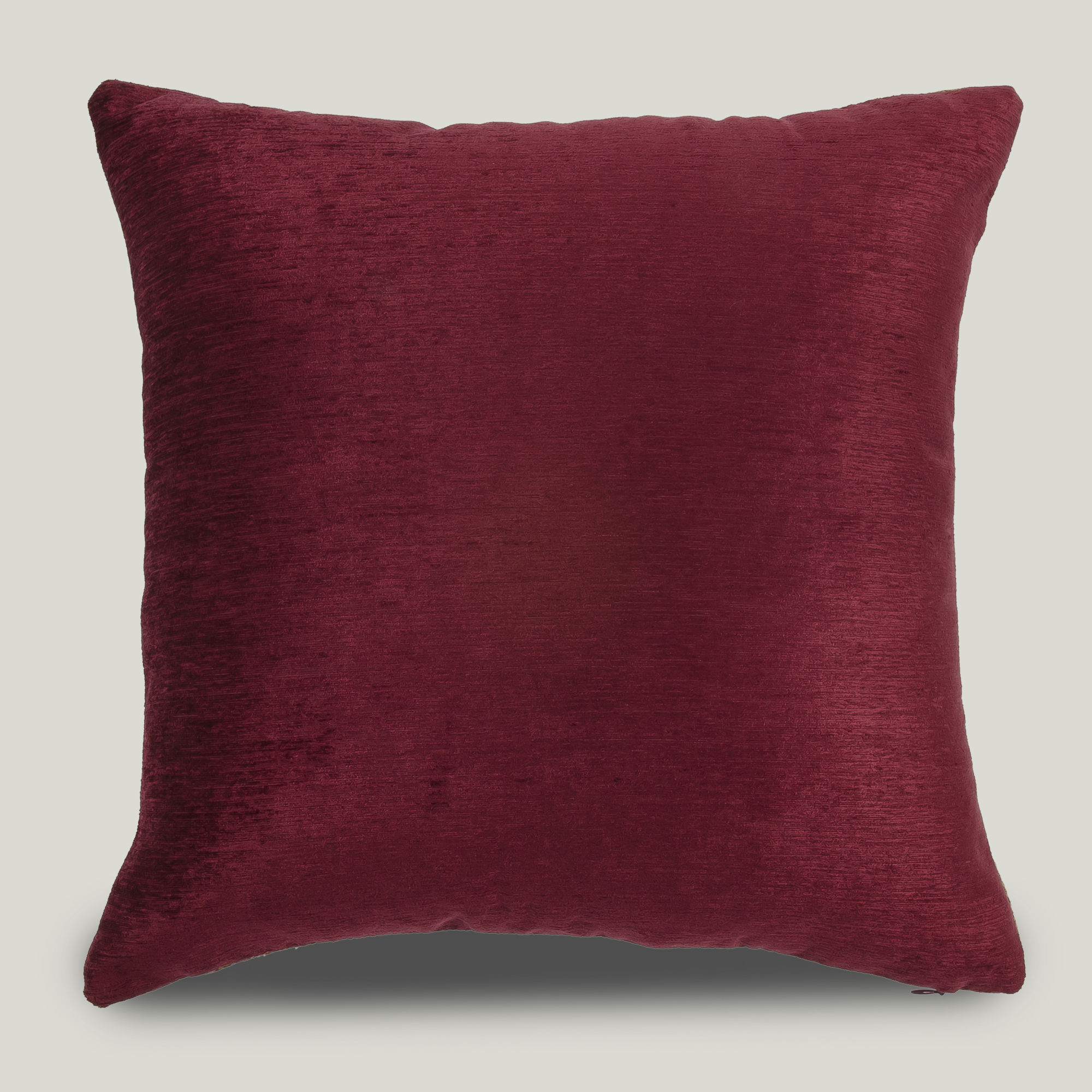 20 X 20 Designer Decorative Throw Pillow Burgundy Gold