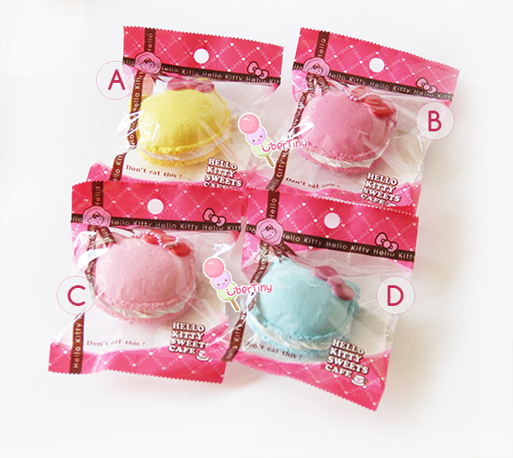 Rare Hello Kitty Sweets Cafe Macaron Squishy Licensed Uber Tiny Online Store Powered By Storenvy