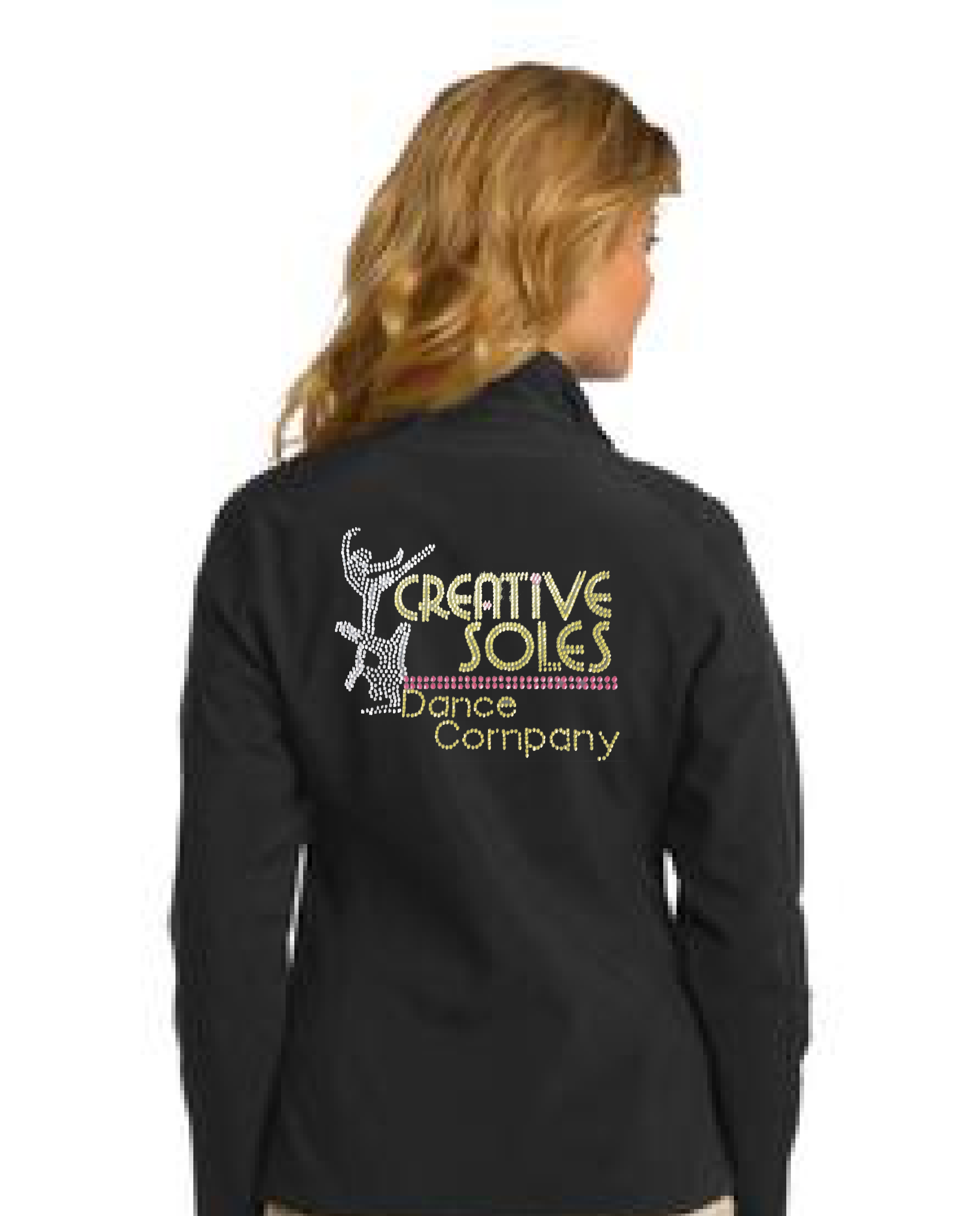 dance jackets with rhinestones