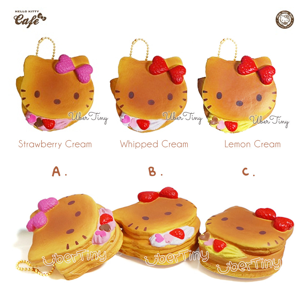 Hello Kitty Cream Pancake Squishy Lovely Sweets Cafe Licensed Uber Tiny Online Store Powered By Storenvy