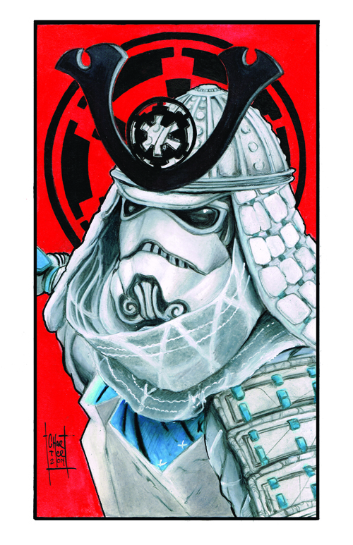 Samurai Stormtrooper Art By Francois Chartier Online Store Powered By Storenvy