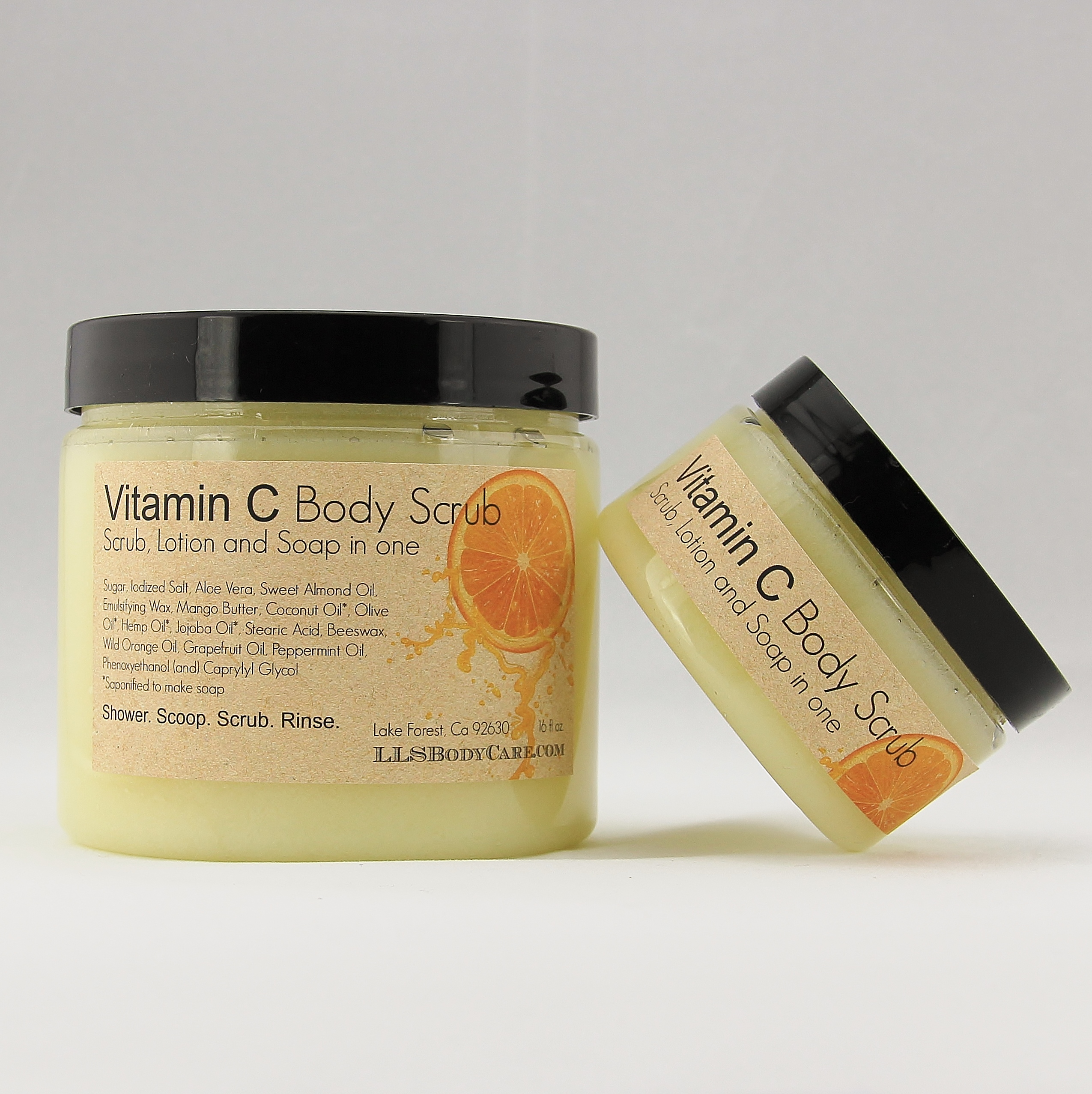 body scrub vitamin c