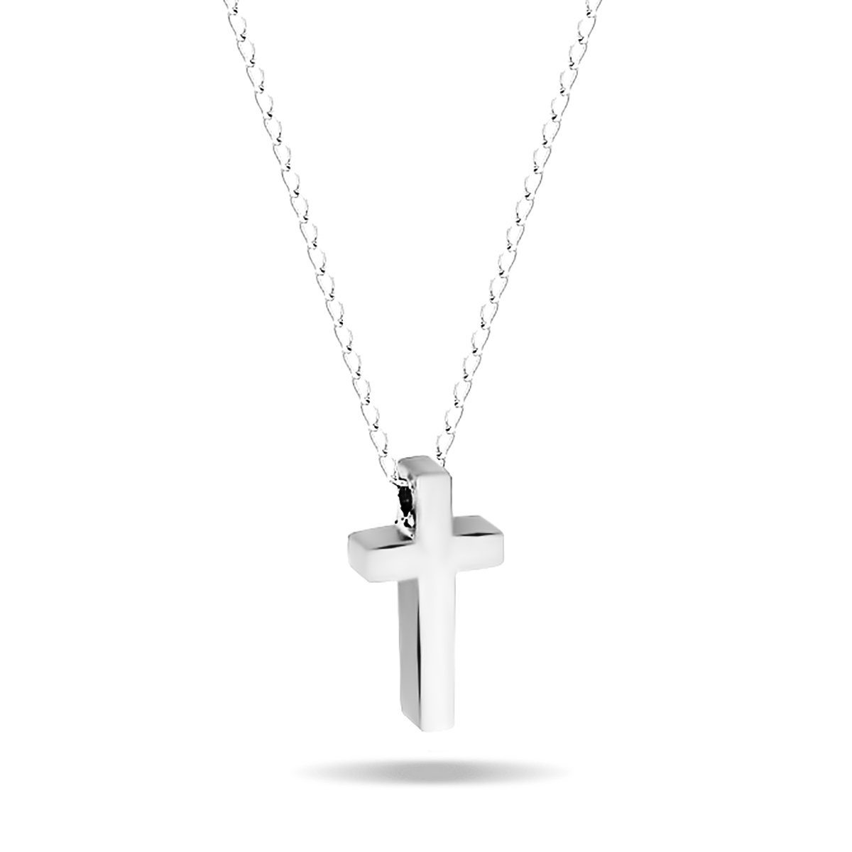 Silver Plated Cross Necklace Sale, SAVE 
