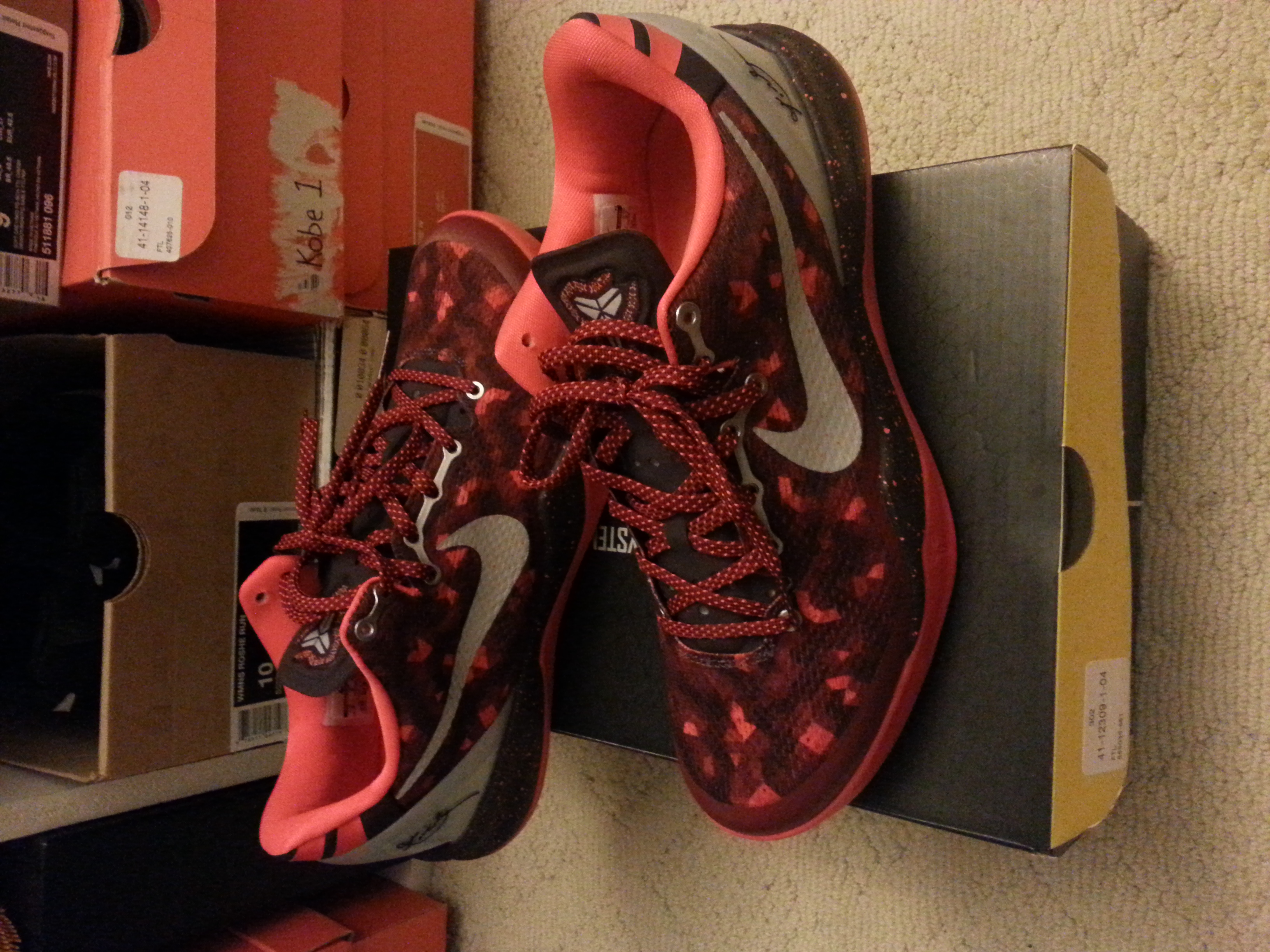 kobe 8 red camo