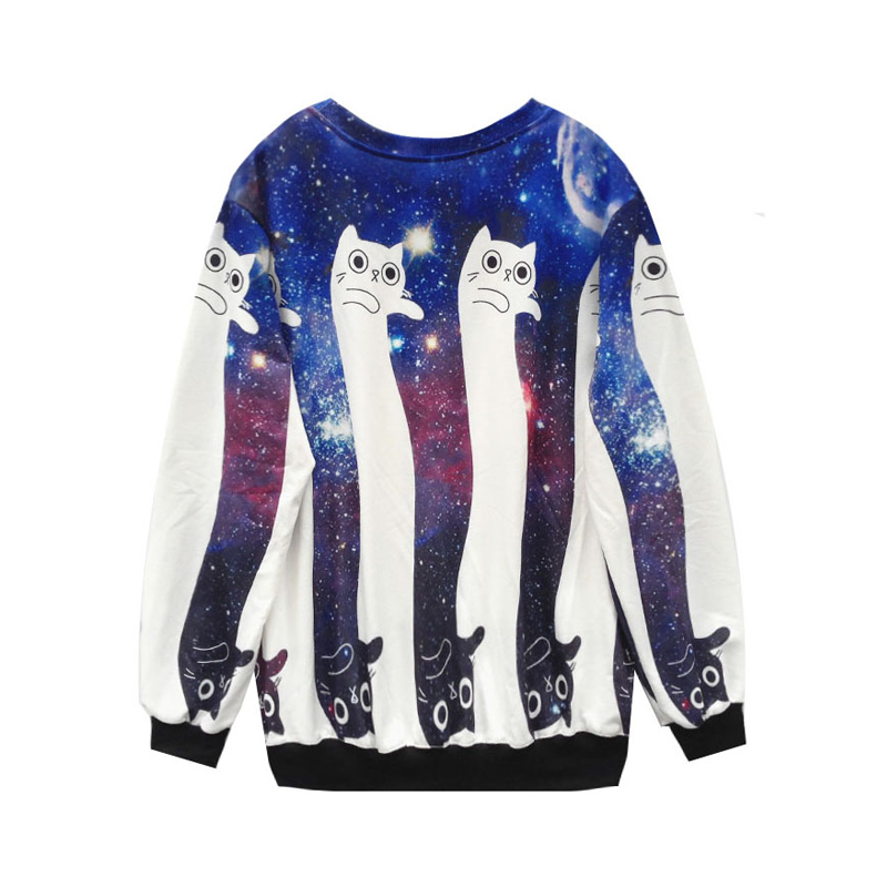 galaxy cat sweater