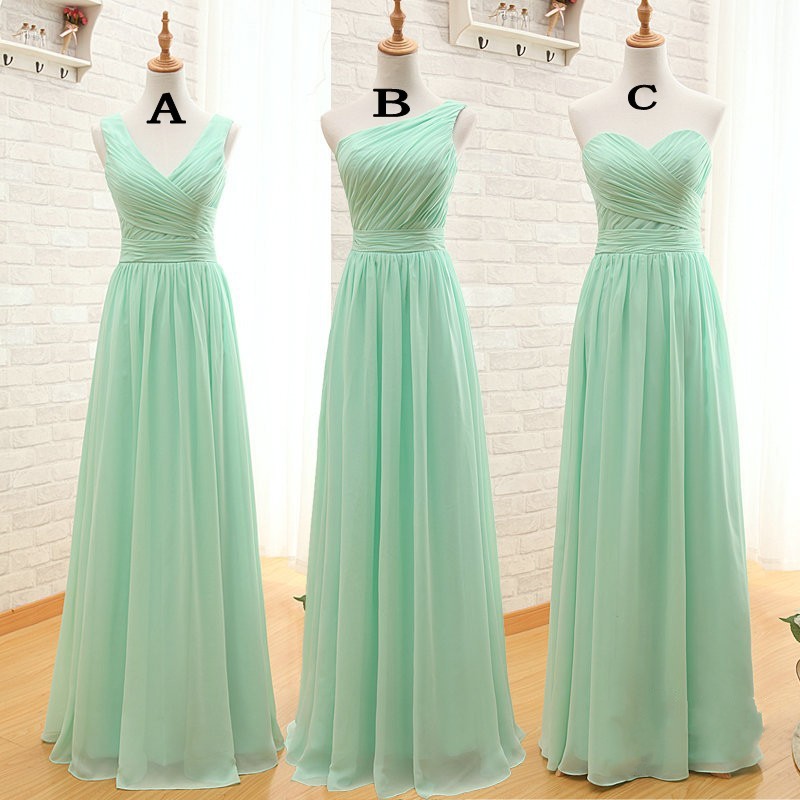 Mint Green Bridesmaid Dresses